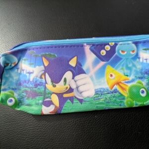 Source Unknown Sonic Kids Pencil Case - Blue and Green